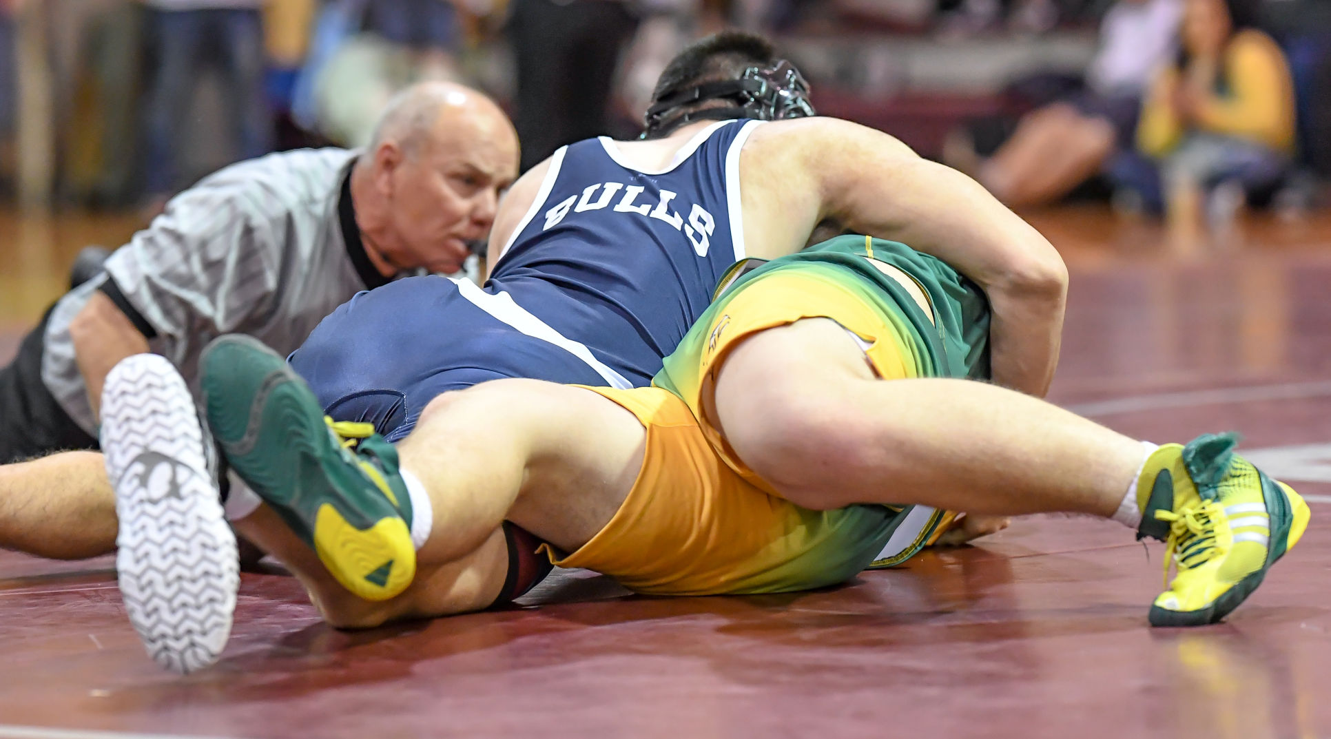 Wednesday night high school wrestling action